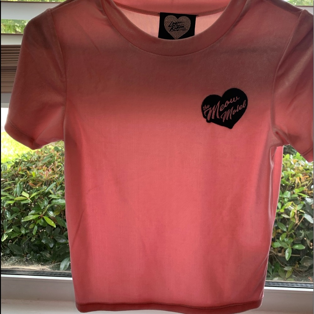 shimmer shirt ( MEOW MOTEL)